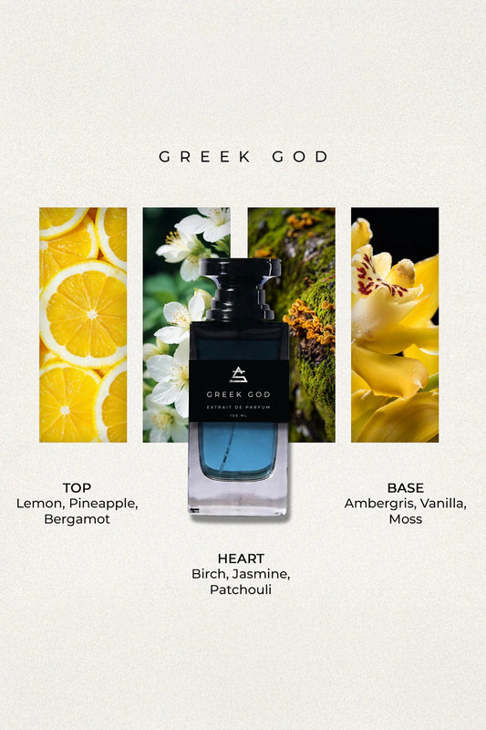 Wood Of Calm & Greek God Combo (100ml)