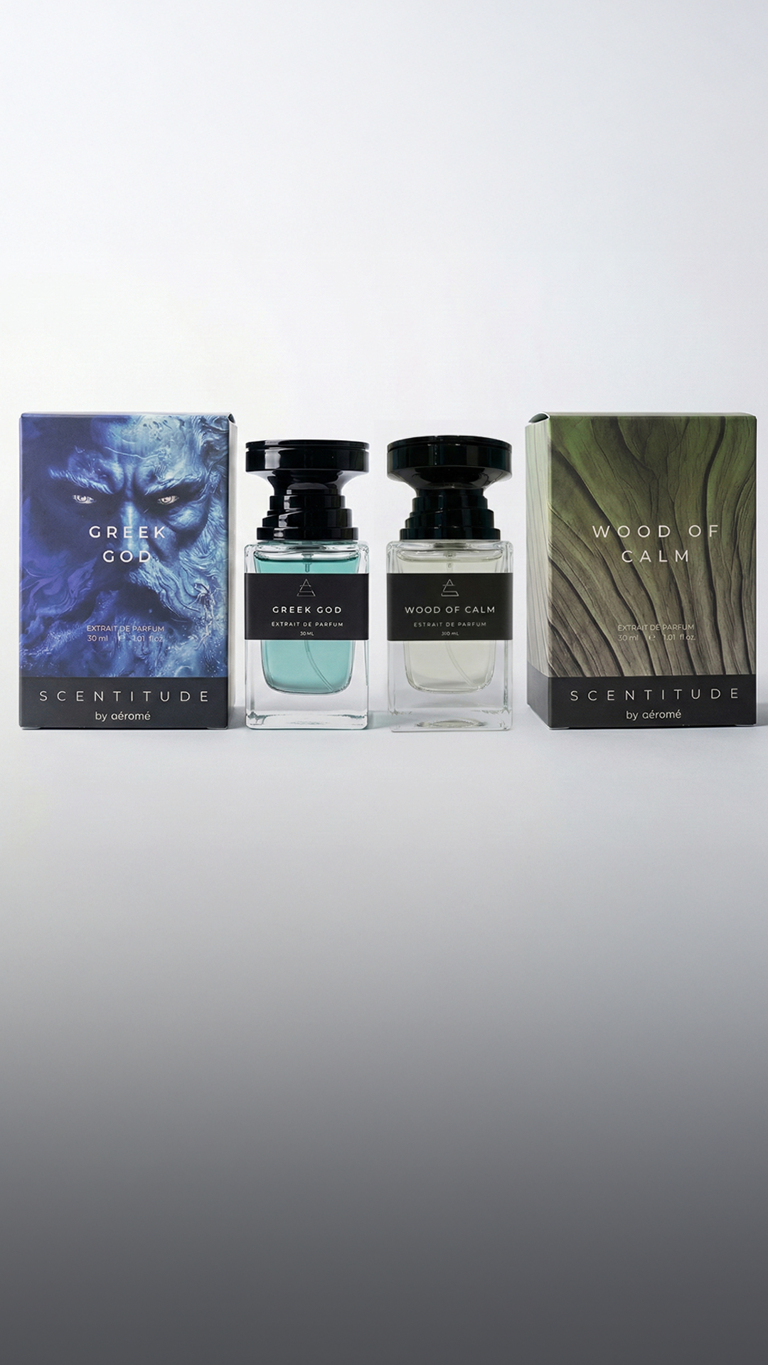 Wood Of Calm & Greek God Combo (30ml)